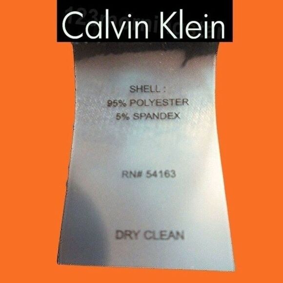 Calvin Klein NWOT ADRITC BLU Tie Dye Drawstring Jumpsuit 12 - Picture 10 of 11